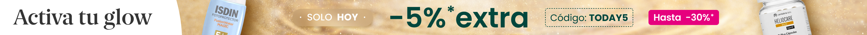 ES-W24 Summer glow solo hoy 5%