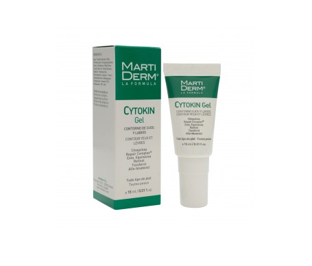 Martiderm® Cytokin gel contorno labios y ojos 15ml