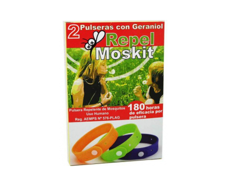 Repel Moskit 3 pulseras Repel Moskit 3 pulseras