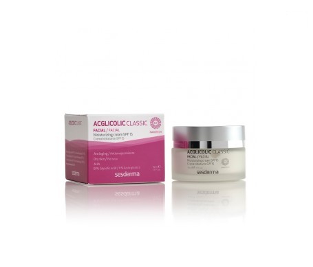 Sesderma Acglicolic Classic crema hidratante SPF15+ 50ml