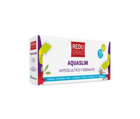 Redugras® Aquaslim 10 viales | PromoFarma Redugras® Aquaslim 10 viales | PromoFarma