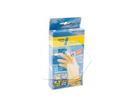 Guantefar látex talla 6-7 10uds Guantefar látex talla 6-7 10uds