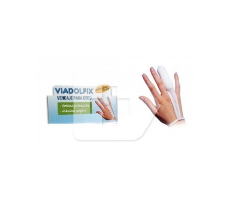 Viadolfix Vendaje para dedos apósito 2uds Viadolfix Vendaje para dedos apósito 2uds