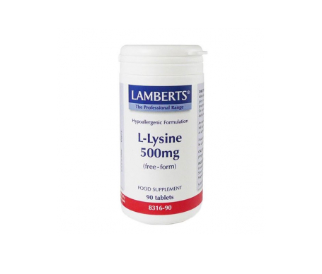 Lamberts L-lysine 90tab. Lamberts L-lysine 90tab.