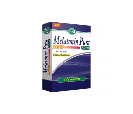 ESI Melatonin Pura Activ con valeriana 30 tabletas ESI Melatonin Pura Activ con valeriana 30 tabletas