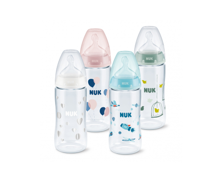 Nuk Biberon First Choice Silicona 0-6 M 300 Ml Nuk Biberon First Choice Silicona 0-6 M 300 Ml