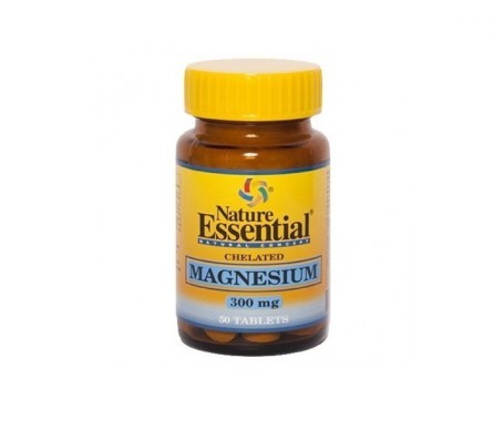 Nature Essential Magnesio 300 Mg.(quelado) 50 Tabletas. Nature Essential Magnesio 300 Mg.(quelado) 50 Tabletas.