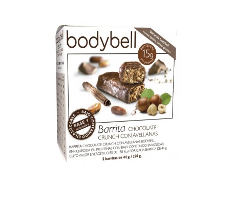 Bodybell Barritas Crunch Avellanas 5 Uni Bodybell Barritas Crunch Avellanas 5 Uni