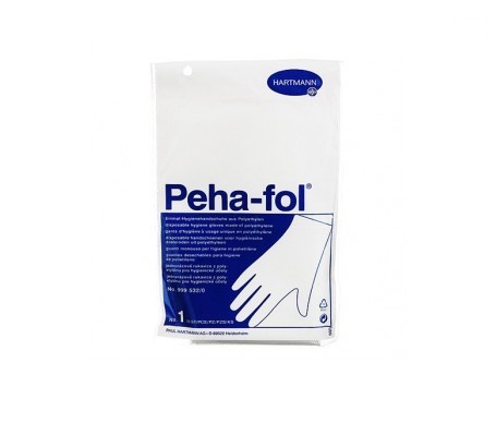 Peha-fol guantes polietileno Talla 2 100uds Peha-fol guantes polietileno Talla 2 100uds
