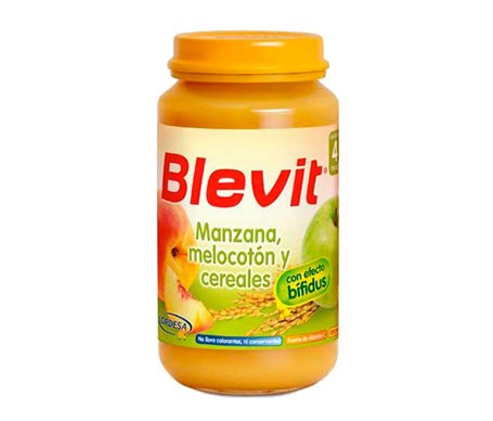 Blevit Tarrito Manzana, Melocotón Y Cereales 130 Gramos Blevit Tarrito Manzana, Melocotón Y Cereales 130 Gramos