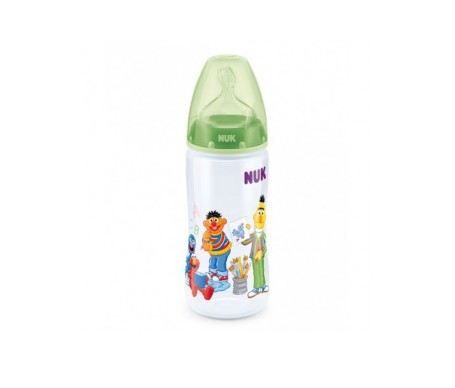Nuk Biberon Fc+ Barrio SÉsamo Silicona 1m 300 Ml Nuk Biberon Fc+ Barrio SÉsamo Silicona 1m 300 Ml