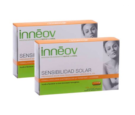Innéov sensibilidad solar 30cáps+30cáps