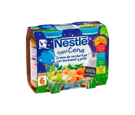 Nestle Peque Crema Bechamel Verduras Pollo 2u Nestle Peque Crema Bechamel Verduras Pollo 2u