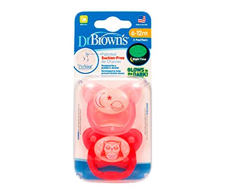 Dr Brown´s Chupete Silicona Nocturno Prevent 6-1 Dr Brown´s Chupete Silicona Nocturno Prevent 6-1