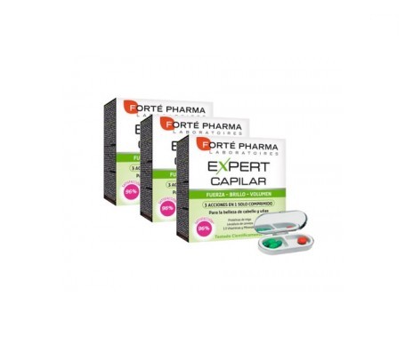 Forté Pharma Expert Capillaire 28comp+28comp+28comp+28comp+Pillbox GIFT Box Forté Pharma Expert Capillaire 28comp+28comp+28comp+28comp+Pillbox GIFT Box