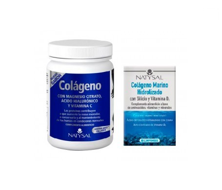 Natysal Colageno Polvo + Colageno Marino Comp Natysal Colageno Polvo + Colageno Marino Comp