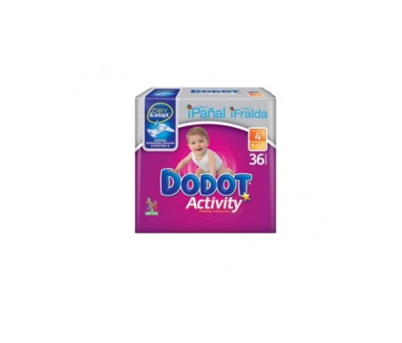 Dodot Pañal Plus Activity T/4 9-15kg 36ud Dodot Pañal Plus Activity T/4 9-15kg 36ud