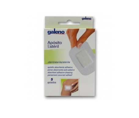 Galeno Aposito Esteril 7x5 Cm 5u Galeno Aposito Esteril 7x5 Cm 5u