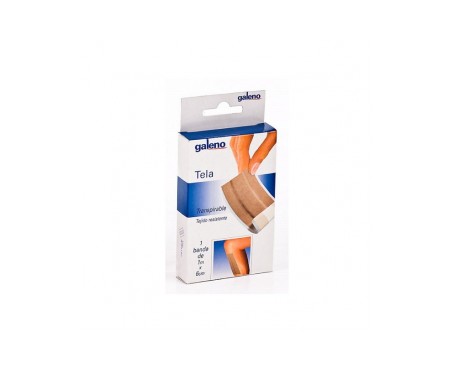 Galeno Tiras Protec Tela Aposito Adhesivo 50x6 Cm Color Piel Galeno Tiras Protec Tela Aposito Adhesivo 50x6 Cm Color Piel