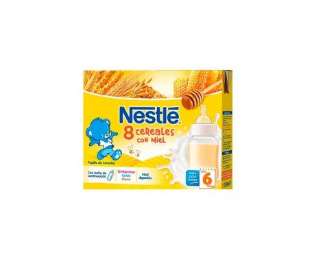 Nestle 8 Cereales Con Miel Brick Listo Para Tomar 2x250ml Nestle 8 Cereales Con Miel Brick Listo Para Tomar 2x250ml