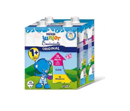 Nestle Junior Crecimiento Calci 4x500 Nestle Junior Crecimiento Calci 4x500