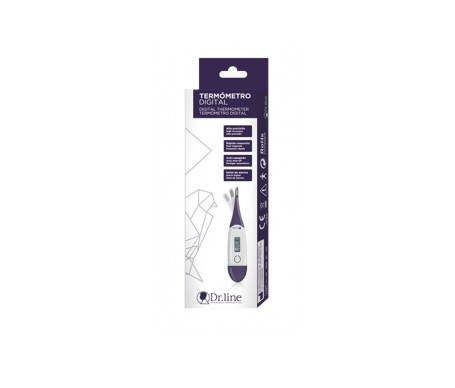 Dr. Line Termomentro Digital Punta Flexible Dr. Line Termomentro Digital Punta Flexible