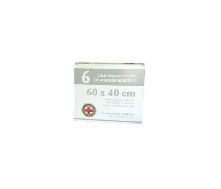 Gran Cruz Compresas Gasa Ester 6u S/2u Gran Cruz Compresas Gasa Ester 6u S/2u