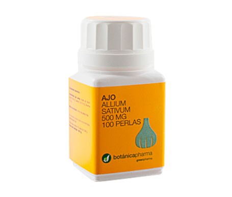 Botanicapharma Ajo 500 Mg 100 Perlas Botanicapharma Ajo 500 Mg 100 Perlas