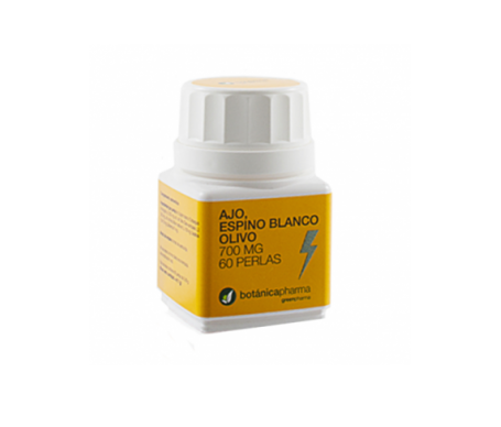 Botanicapharma Ajo Espin Blanco+ Olivo 700 Mg 60 Perlas Botanicapharma Ajo Espin Blanco+ Olivo 700 Mg 60 Perlas