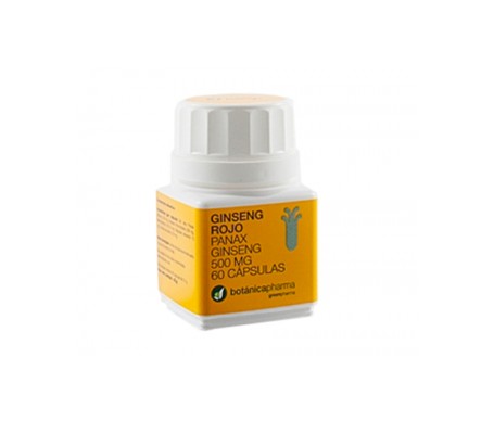 Botanicapharma Ginseng Rojo 500 Mg 60 Caps Botanicapharma Ginseng Rojo 500 Mg 60 Caps