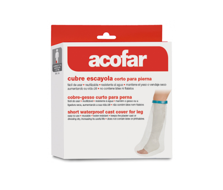 Acofar Cubre Escayola Corto Para Pierna Acofar Cubre Escayola Corto Para Pierna