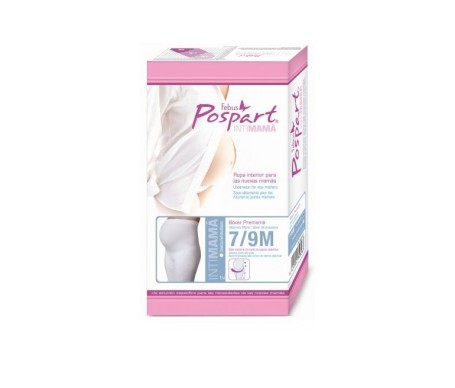 Febus Faja Premama Pospart Intimama Boxer 7 9 Meses T L Xl Febus Faja Premama Pospart Intimama Boxer 7 9 Meses T L Xl