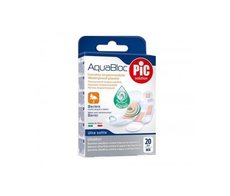 Pic Aquabloc Con Bactericida Aposito Adhesivo Redondo 22.5 Mm 2 Pic Aquabloc Con Bactericida Aposito Adhesivo Redondo 22.5 Mm 2