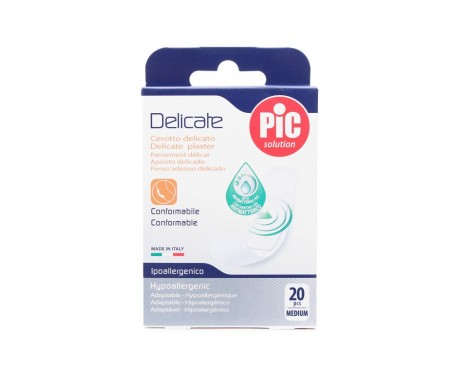 Pic Delicate Aposito Adhesivo Surtido 20 U Pic Delicate Aposito Adhesivo Surtido 20 U
