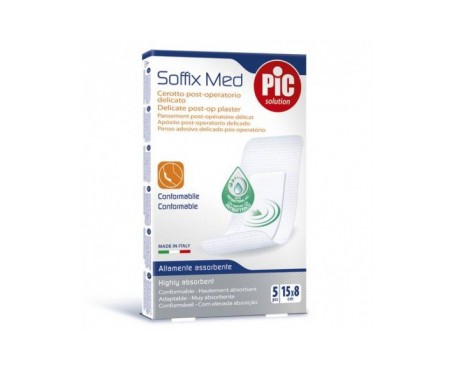Pic Soffix Med Antibacteriano Post Op Aposito Adhesivo 15 X 8 C Pic Soffix Med Antibacteriano Post Op Aposito Adhesivo 15 X 8 C