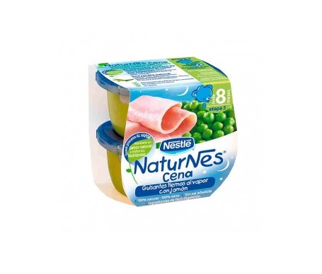 Naturnes Guisantes Tiernos Al Vapor Con Jamon 200 G 2 U Naturnes Guisantes Tiernos Al Vapor Con Jamon 200 G 2 U