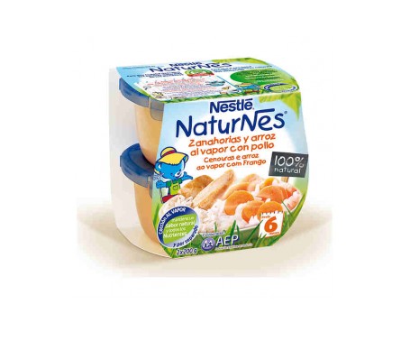 Naturnes Zanahorias Y Arroz Con Pollo 200 G 2 U Naturnes Zanahorias Y Arroz Con Pollo 200 G 2 U