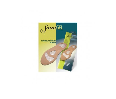 Sanagel Plantillas Forrada Nobuck T Grande Sanagel Plantillas Forrada Nobuck T Grande