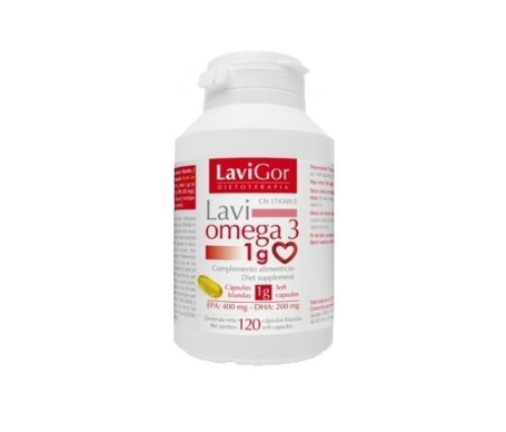 Lavigor Omega 3 Perlas De Aceite De Pescado 60 Caps Lavigor Omega 3 Perlas De Aceite De Pescado 60 Caps