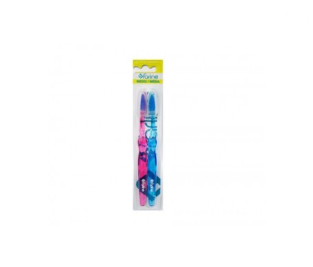 Farline Cepillo Dental Medio 2u Farline Cepillo Dental Medio 2u