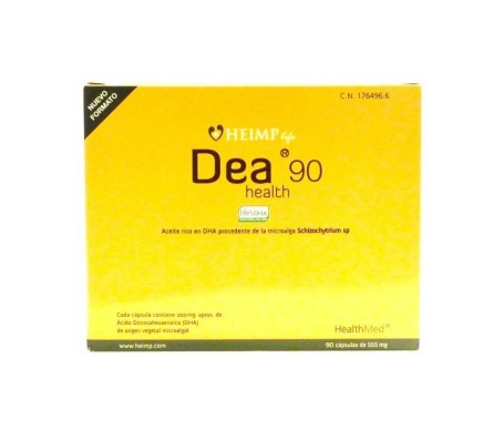 Dea Health 90 Cápsulas 555 Mg Dea Health 90 Cápsulas 555 Mg