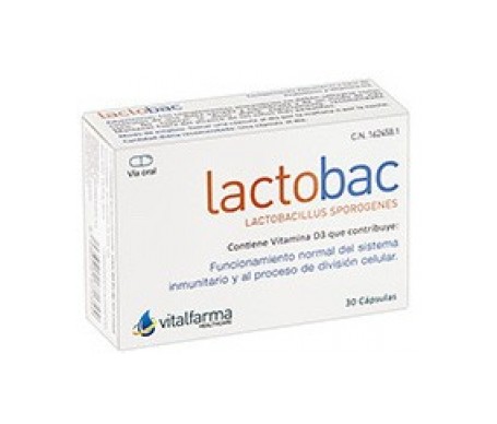 Vitalfarma Lactobac 30 Capsulas Vitalfarma Lactobac 30 Capsulas