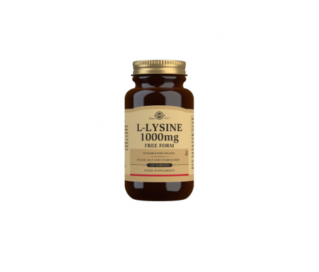 Solgar L-lisina 1000mg 250 Comp Solgar L-lisina 1000mg 250 Comp