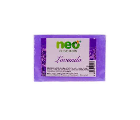 Neo Pastilla Jabon Lavanda 100 G Neo Pastilla Jabon Lavanda 100 G