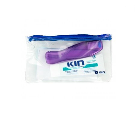 Kin Neceser Fluor Kin Pasta 25 Ml + Cepillo Viaje Kin Neceser Fluor Kin Pasta 25 Ml + Cepillo Viaje