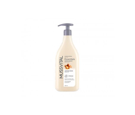 Mussvital Body Milk Aceite De Argan Con Vitamina F 400 Ml Mussvital Body Milk Aceite De Argan Con Vitamina F 400 Ml