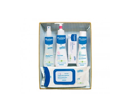 Canastilla Mustela para Bebé Azul Canastilla Mustela para Bebé Azul
