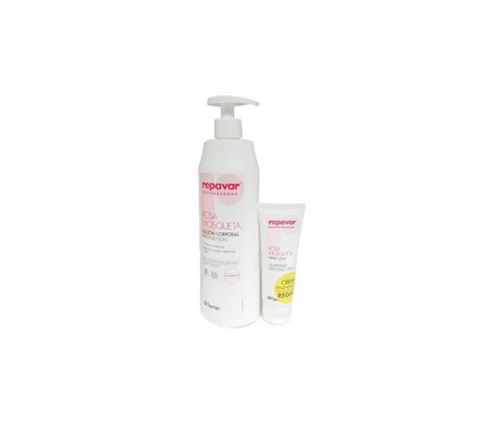 Repavar Regeneradora Rosa Mosqueta Loción Corporal 500ml + Crema 75ml Repavar Regeneradora Rosa Mosqueta Loción Corporal 500ml + Crema 75ml