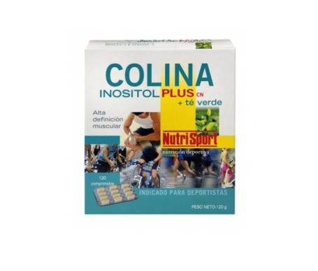 Nutrisport Colina Inositol Plus+ Té Verde 120comp Nutrisport Colina Inositol Plus+ Té Verde 120comp