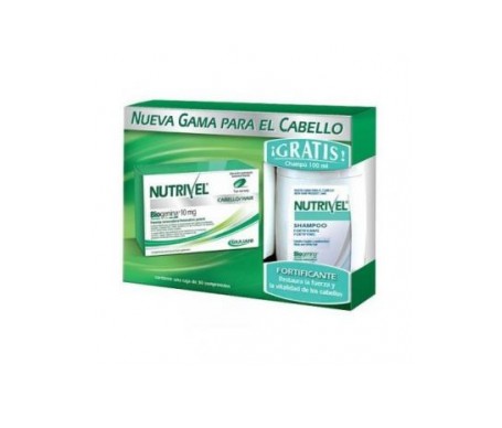 Nutrivel Biogenina Tratamiento Anticaida 30 Capsulas+ Champu 100 Nutrivel Biogenina Tratamiento Anticaida 30 Capsulas+ Champu 100